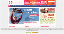 Desktop Screenshot of pro-life.pl